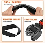 golf cart retractable belt